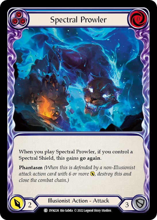 Spectral Prowler (Blue) [DYN226] [Dynasty]