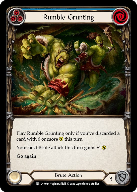 Rumble Grunting (Blue) [DYN024] [Dynasty]