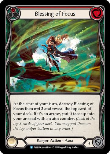 Blessing of Focus (Red) [DYN159] [Dynasty]