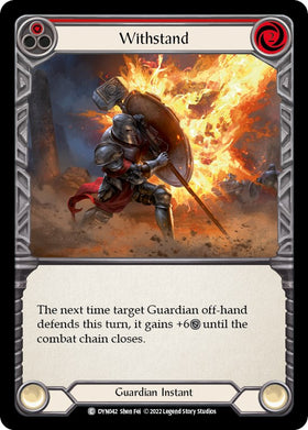 Withstand (Red) [DYN042] [Dynasty]