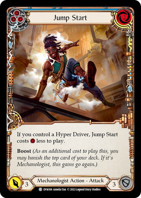Jump Start (Blue) [DYN106] [Dynasty] Rainbow Foil