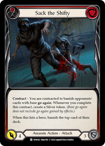 Sack the Shifty (Red) [DYN142] [Dynasty]