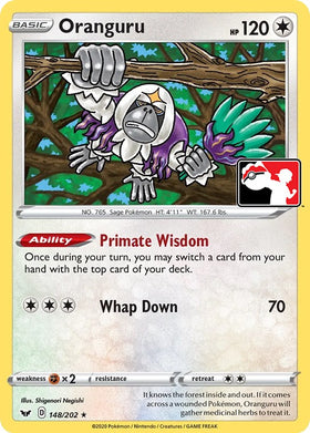 Oranguru [148/202] [Prize Pack Series Cards]