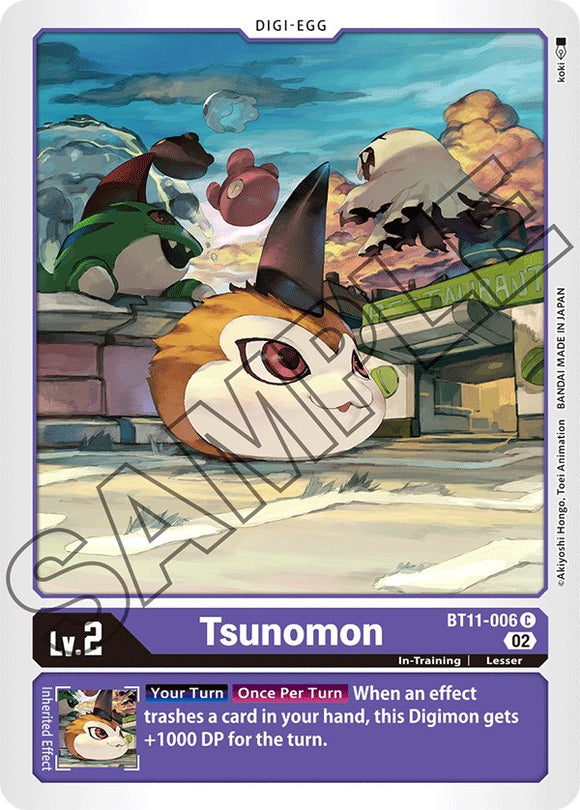 Tsunomon [BT11-006] [Dimensional Phase] Foil