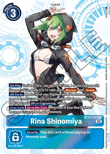 Rina Shinomiya [BT11-112] [Dimensional Phase] Foil