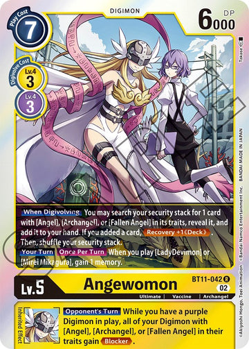 Angewomon [BT11-042 R] [Dimensional Phase] Foil