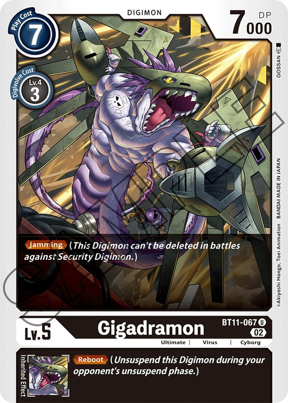 Gigadramon [BT11-067] [Dimensional Phase] Foil