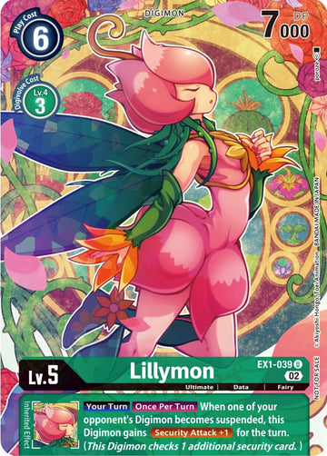 Lillymon (Digimon Illustration Competition Pack 2022) [EX1-039] [Dimensional Phase]