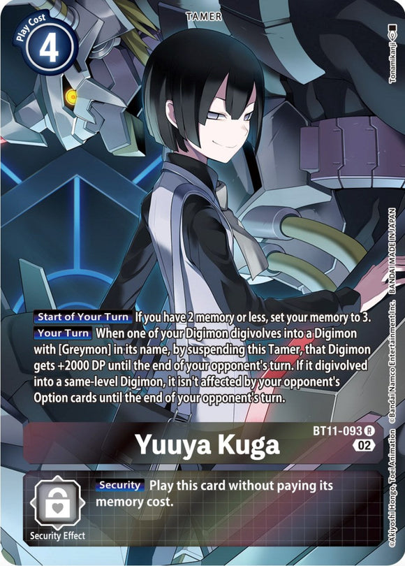 Yuuya Kuga (Alternate Art) [BT11-093 R] [Dimensional Phase] Foil