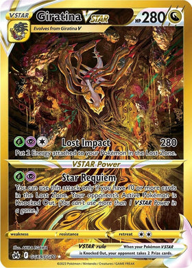 Giratina VSTAR [GG69/GG70] [Crown Zenith: Galarian Gallery] Holofoil
