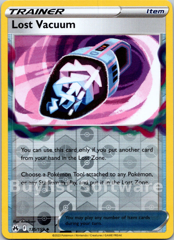 Lost Vacuum [135/159] [Crown Zenith] Reverse Holofoil