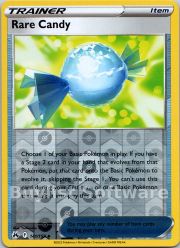 Rare Candy [141/159] [Crown Zenith] Reverse Holofoil