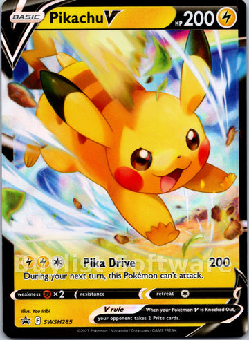 Pikachu V [SWSH285] [Sword & Shield Promo Cards] Holofoil