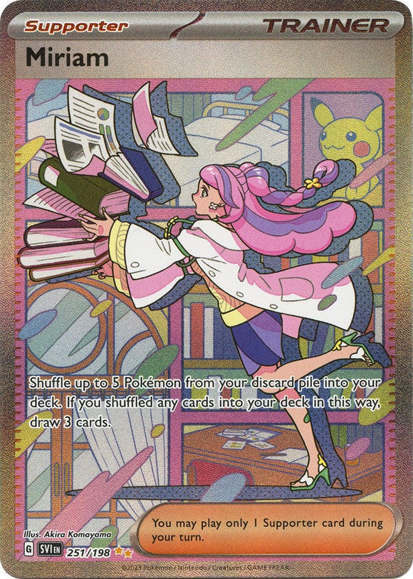 Miriam [251/198] [Scarlet & Violet Base Set] Holofoil