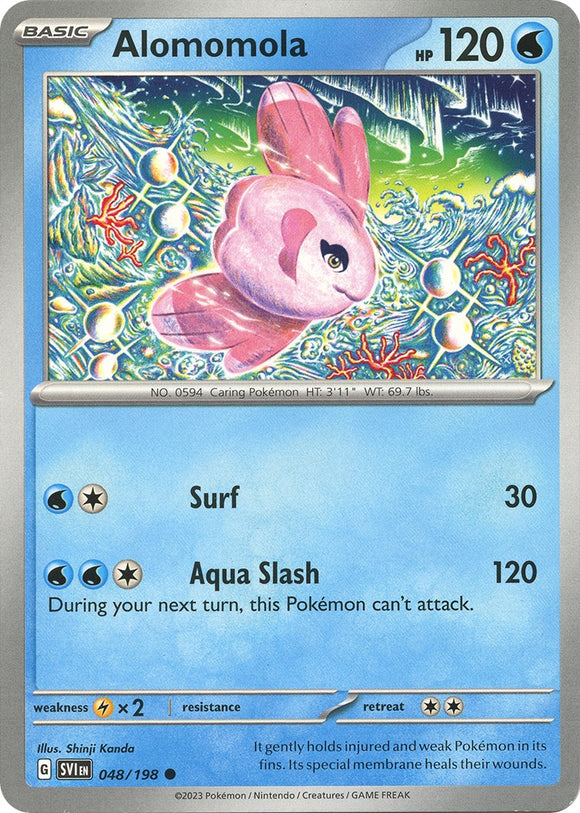 Alomomola [048/198] [Scarlet & Violet Base Set] Reverse Holofoil