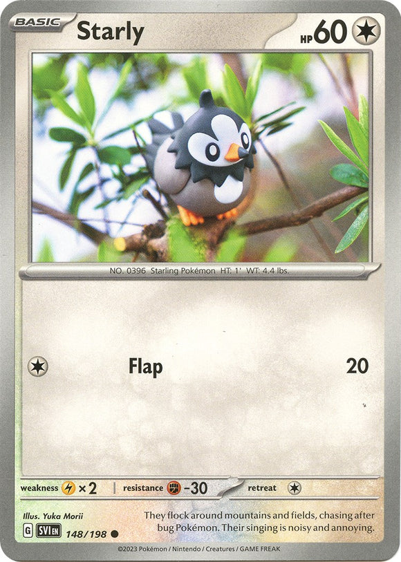 Starly [148/198] [Scarlet & Violet Base Set] Reverse Holofoil