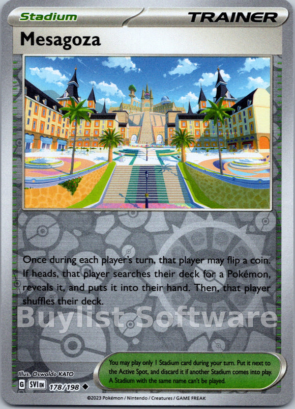 Mesagoza [178/198] [Scarlet & Violet Base Set] Reverse Holofoil