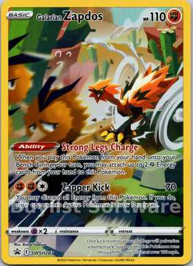 Galarian Zapdos [SWSH283] [Sword & Shield Promo Cards] Holofoil