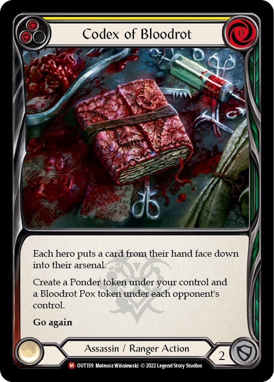 Codex of Bloodrot [OUT159] [Outsiders]