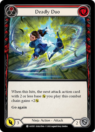 Deadly Duo (Red) [OUT071] [Outsiders] Rainbow Foil