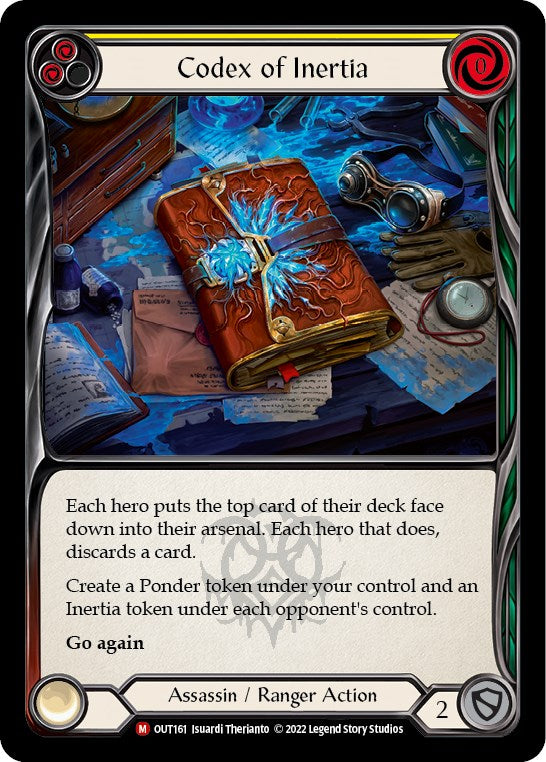 Codex of Inertia [OUT161] [Outsiders]