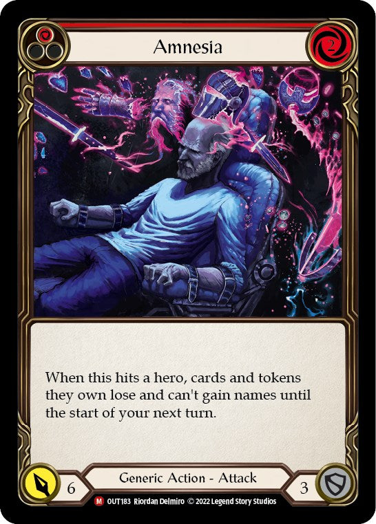 Amnesia [OUT183] [Outsiders] Rainbow Foil