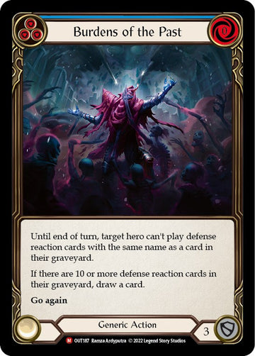 Burdens of the Past [OUT187] [Outsiders] Rainbow Foil