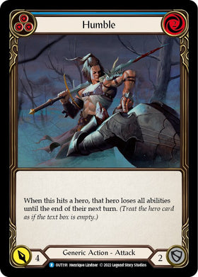 Humble (Blue) [OUT191] [Outsiders] Rainbow Foil