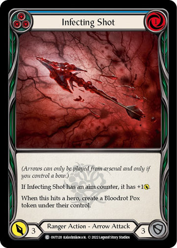 Infecting Shot (Blue) [OUT120] [Outsiders]