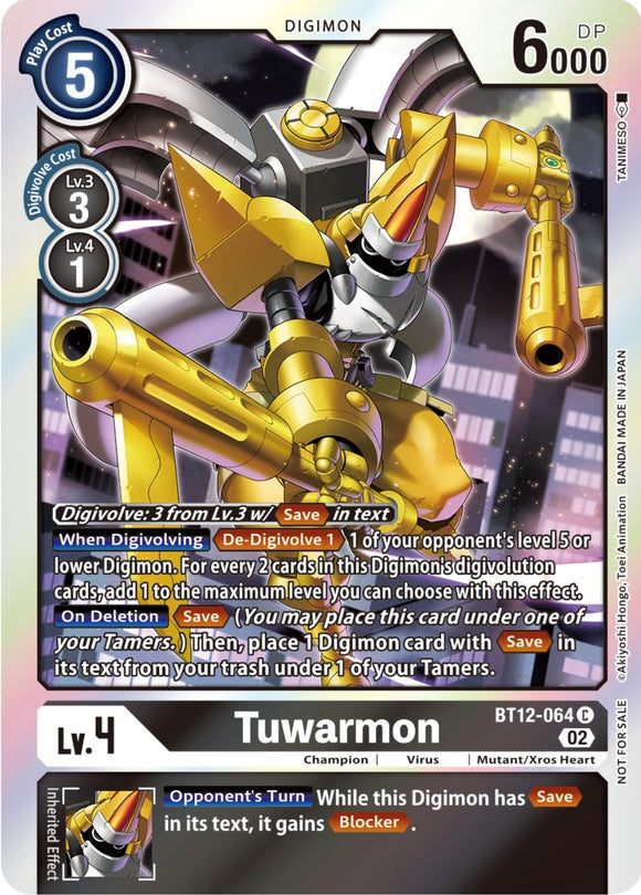 Tuwarmon (Box Topper) [BT12-064] [Across Time] Foil