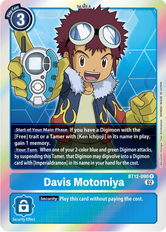Davis Motomiya [BT12-090] [Across Time] Foil