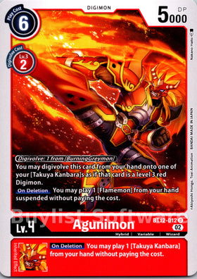 Agunimon [BT12-012] [Across Time]