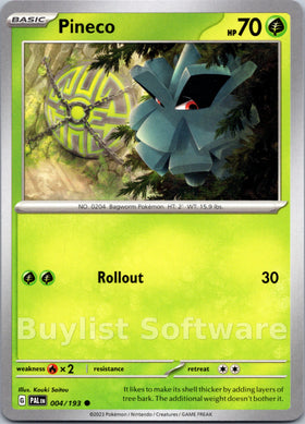 Pineco [004/193] [Paldea Evolved]