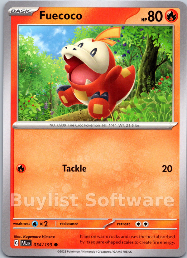 Fuecoco [034/193] [Paldea Evolved]