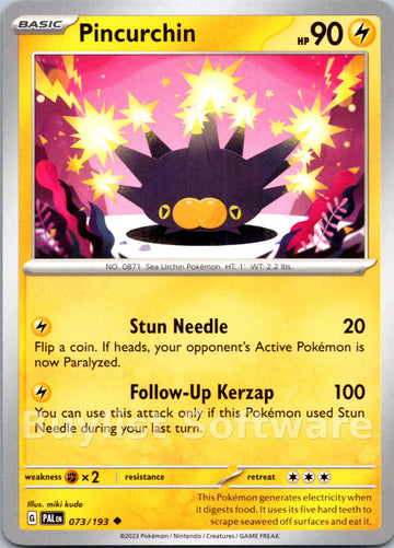 Pincurchin [073/193] [Paldea Evolved]