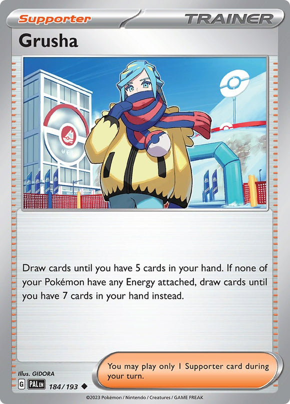 Grusha [184/193] [Paldea Evolved] Reverse Holofoil