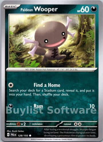 Paldean Wooper [128/193] [Paldea Evolved]