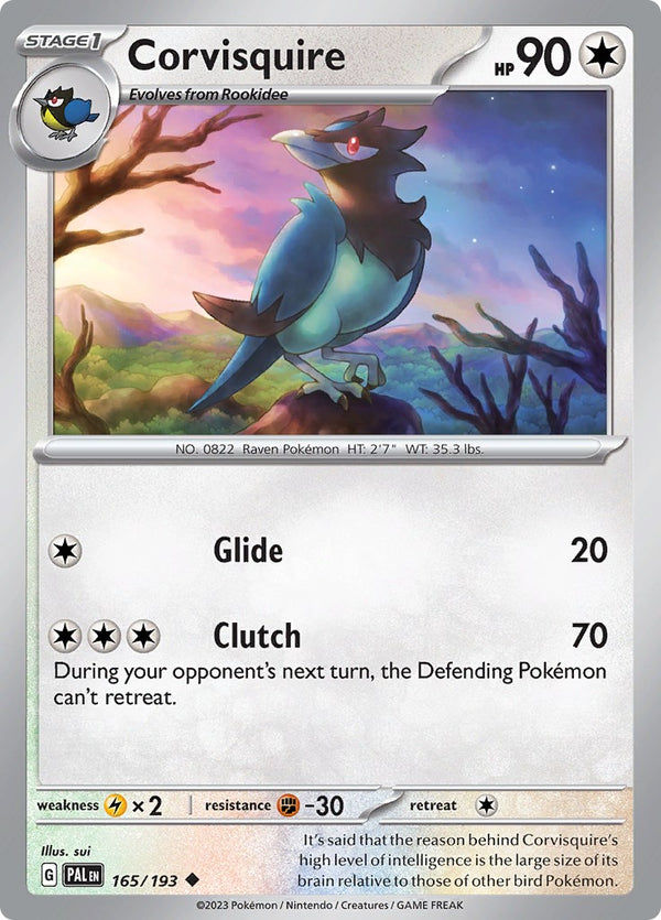 Corvisquire [165/193] [Paldea Evolved] Reverse Holofoil