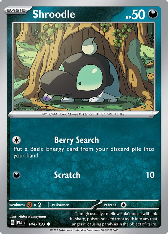 Shroodle [144/193] [Paldea Evolved]