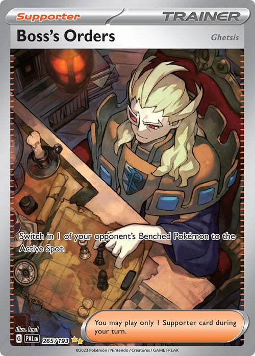 Boss's Orders [265/193] [Paldea Evolved] Holofoil