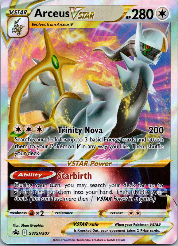 Arceus VSTAR [SWSH307] [Sword & Shield Promo Cards] Holofoil