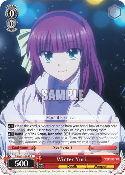4d91944a-0b46-47fa-bea9-fb030e9bcfeb | ws-ab/w31-e059-r-nf-angebeatreed-rar-nm | Winter Yuri