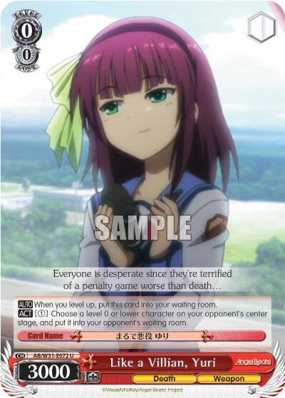 4d91944a-0b46-47fa-bea9-fb030e9bcfeb | ws-ab/w31-e072-u-nf-angebeatreed-unc-nm | Like a Villian, Yuri
