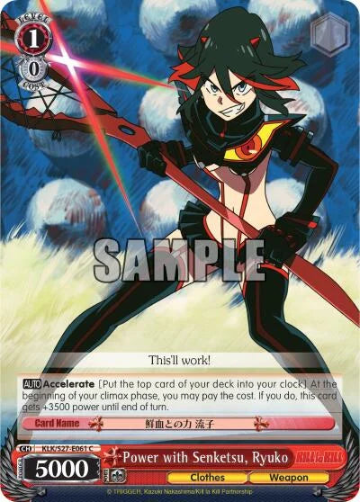 4d91944a-0b46-47fa-bea9-fb030e9bcfeb | ws-klk/s27-e061-c-nf-killlakill-com-nm | Power with Senketsu, Ryuko
