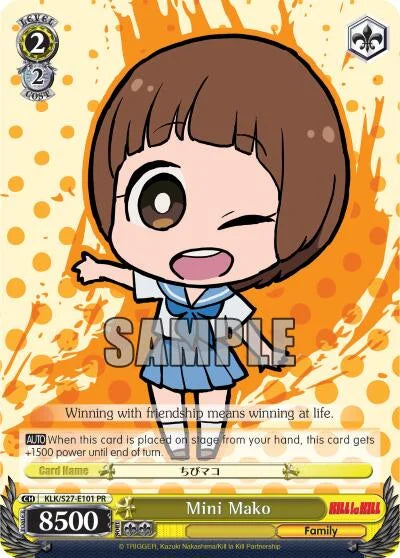 4d91944a-0b46-47fa-bea9-fb030e9bcfeb | ws-klk/s27-e101-pr-nf-killlakill-pro-nm | Mini Mako