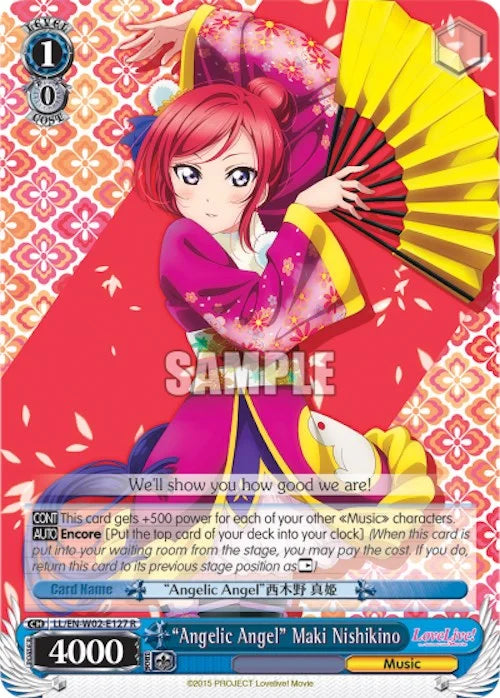 4d91944a-0b46-47fa-bea9-fb030e9bcfeb | ws-ll/en-w02-e127-r-nf-lovelivedxvol2-rar-nm | "Angelic Angel" Maki Nishikino