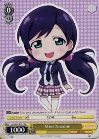 4d91944a-0b46-47fa-bea9-fb030e9bcfeb | ws-ll/w24-e119-pr-nf-lovelive-pro-nm | Mini Nozomi