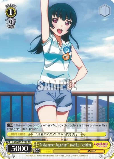 4d91944a-0b46-47fa-bea9-fb030e9bcfeb | ws-lss/w45-te04-td-nf-lovelivesuns-tri-nm | "Midsummer Aquarium" Yoshiko Tsushima