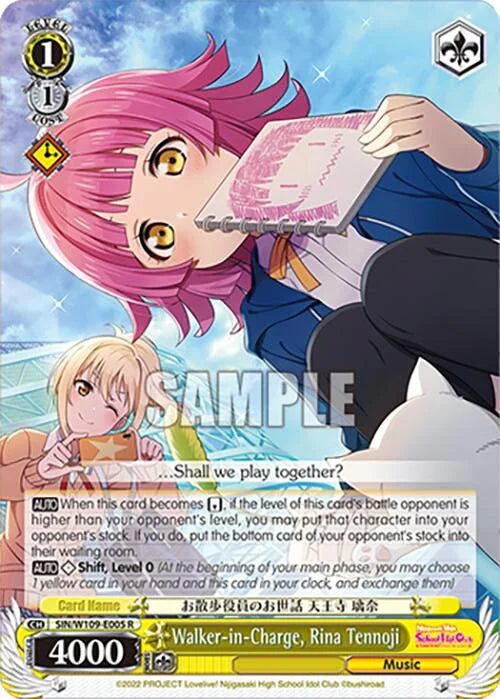 4d91944a-0b46-47fa-bea9-fb030e9bcfeb | ws-sin/w109-e005-r-nf-loveliveschoidolfest2miralive-rar-nm | Walker-in-Charge, Rina Tennoji