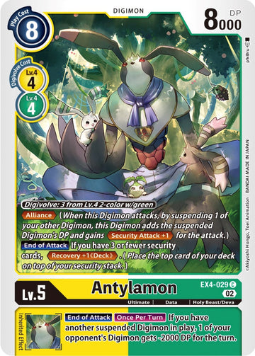 Antylamon - EX4-029 [EX4-029 C] [Alternative Being Booster]